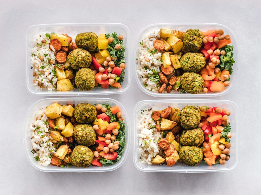 Four meal prep meals for weight loss