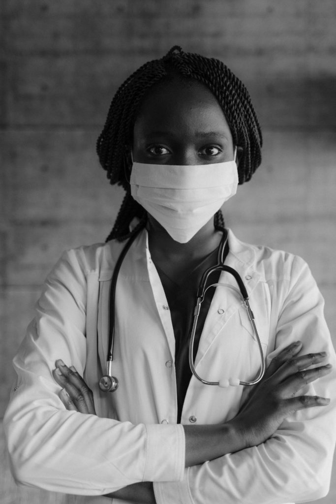 Photo of black doctor
