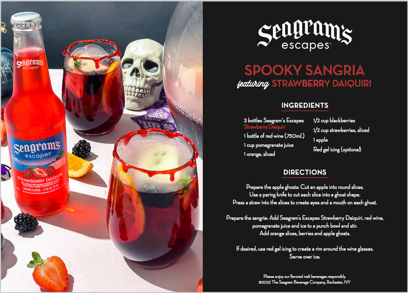 Spooky Sangria recipe