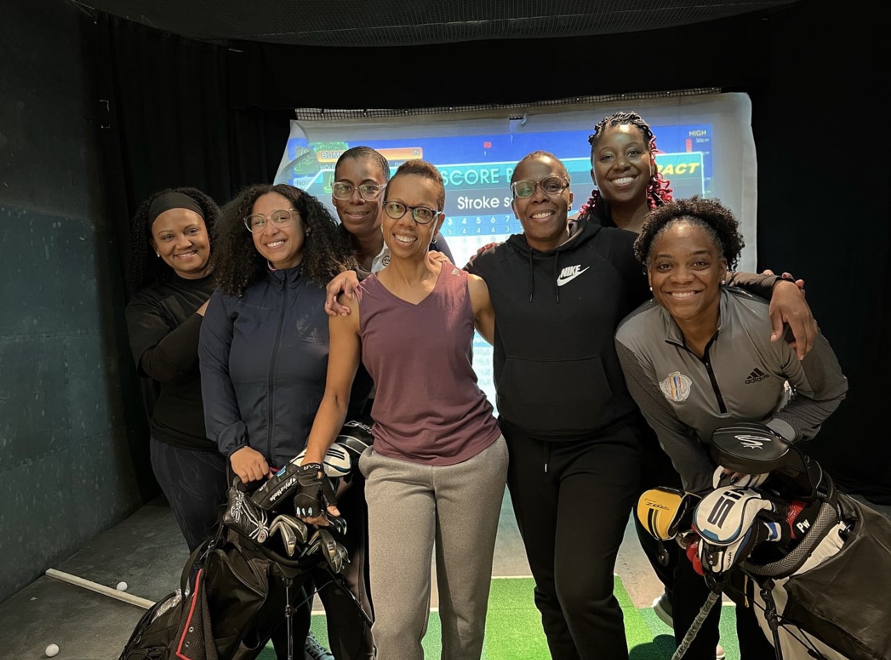Black Women Encouraging Golfers to Grow