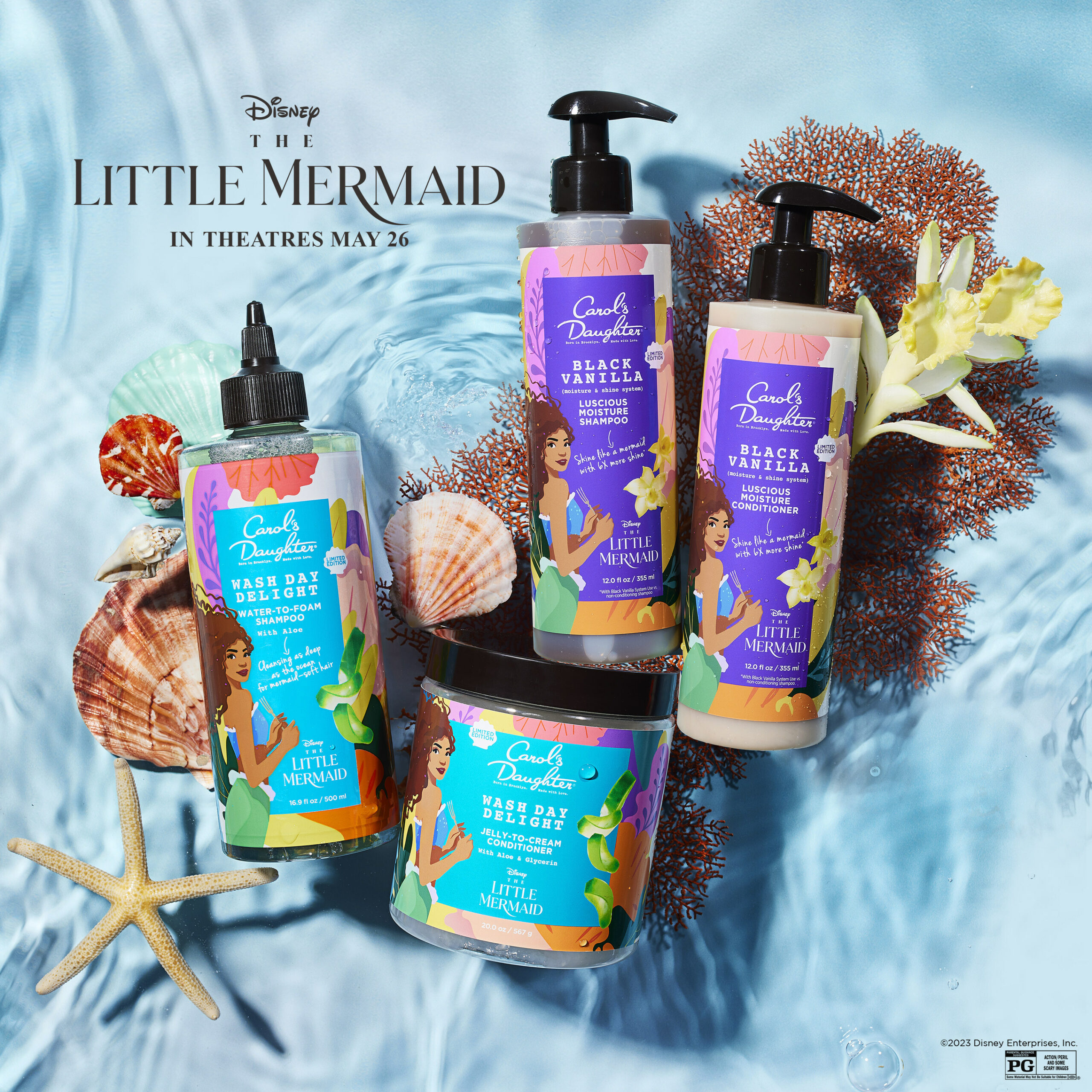 Carol's Daughter Releases Limited-Edition 'The Little Mermaid' Collection