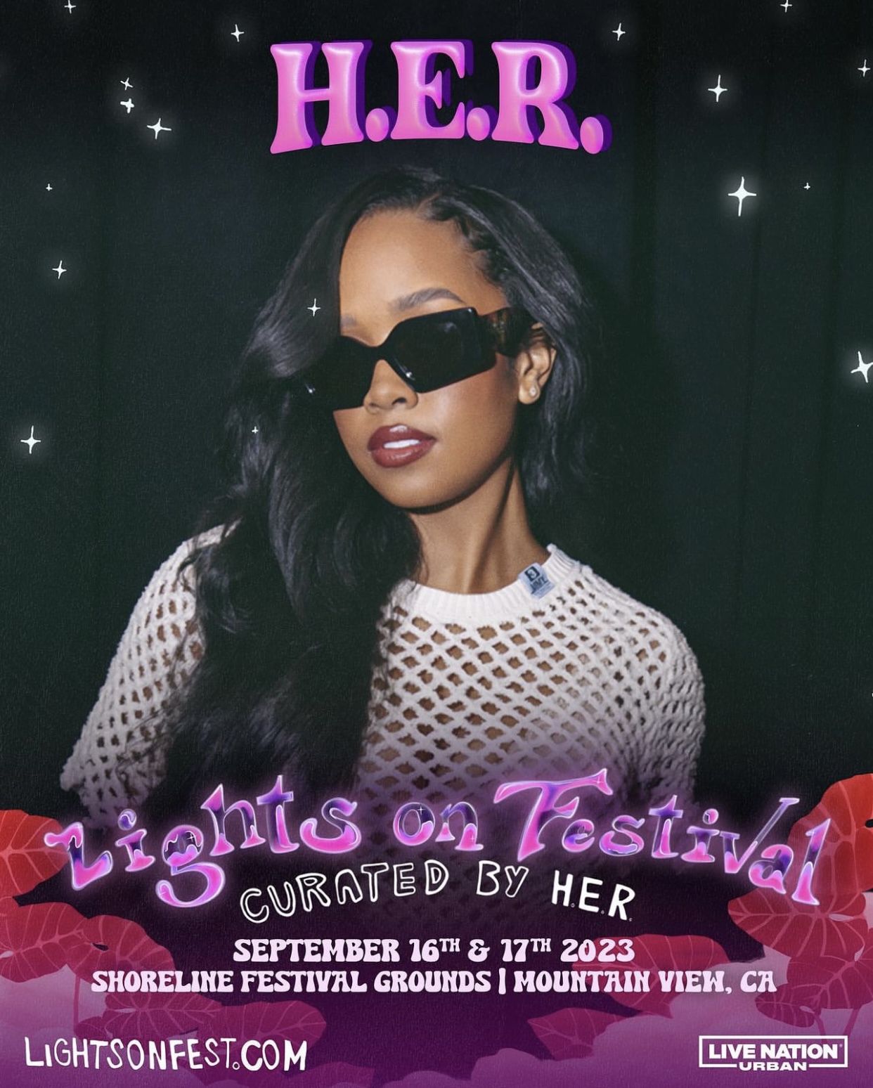 H.E.R.'s 'Lights On Festival' Returns With StarStudded Lineup