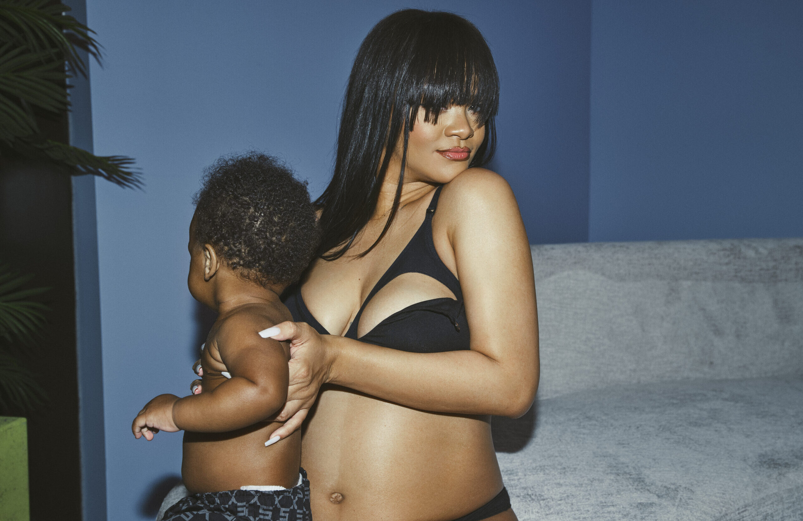 Rihanna and Son RZA Featured in New Maternity Collection - 21Ninety