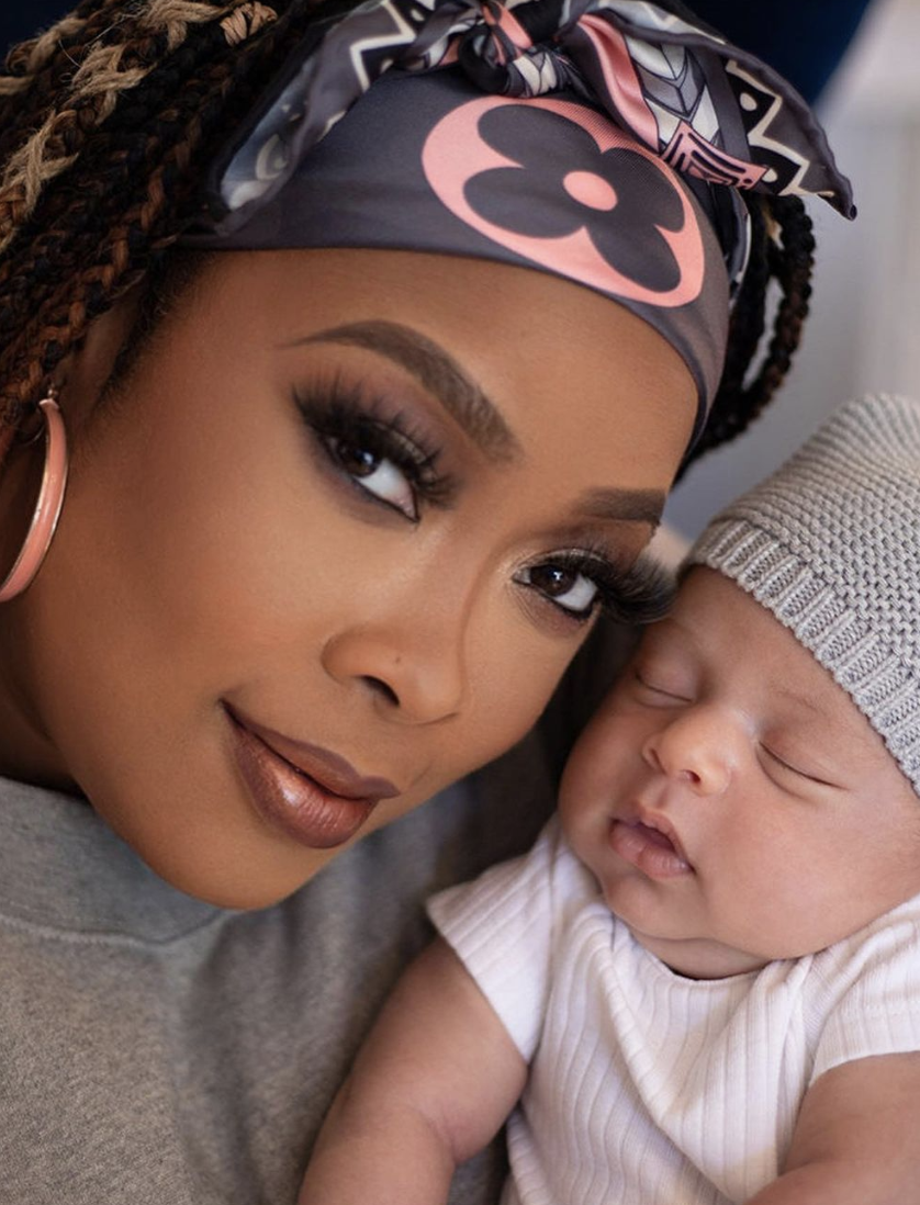 Da Brat Shares First Photos Of Newborn Son - 21Ninety