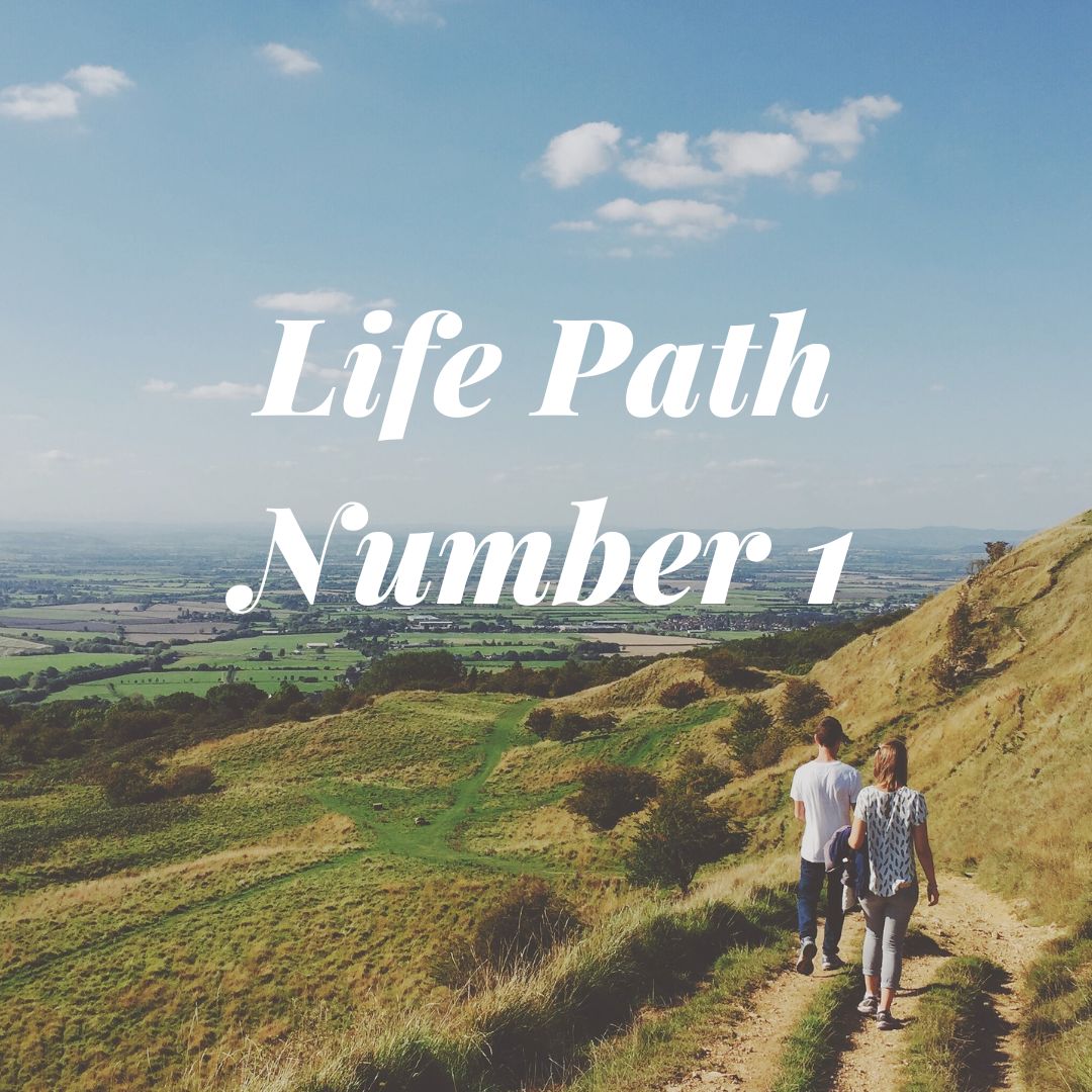 Learn here about Life Path Number 1 and what it says about you and your destiny. Pictured: two people walking on a trail