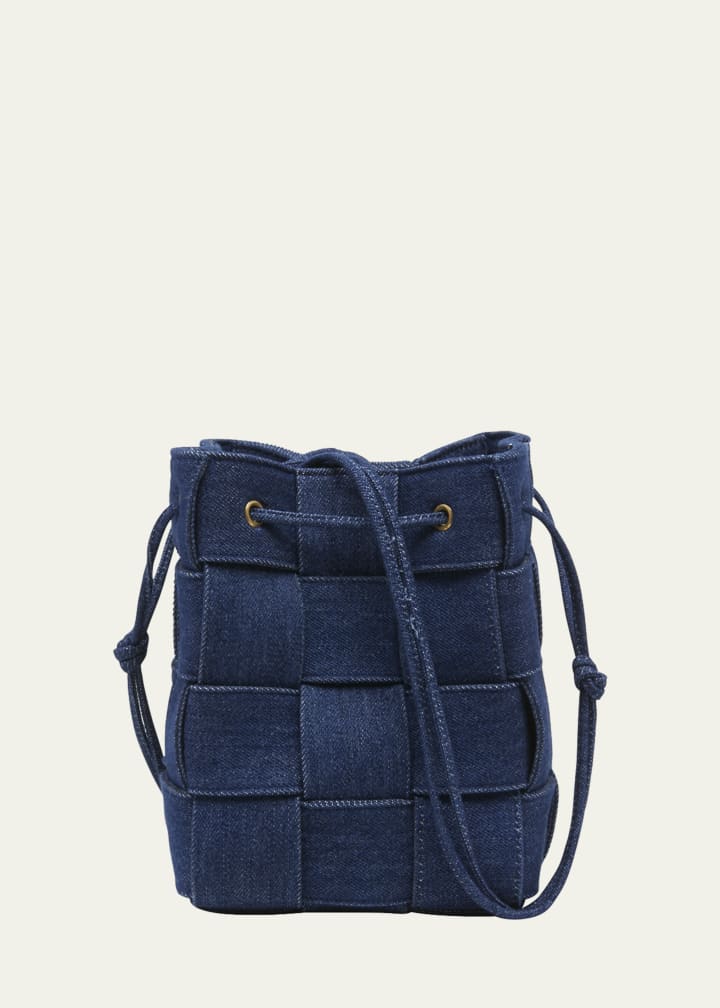 Nikki Bag Denim Fabric Clutch | ONESZ | by Steve Madden