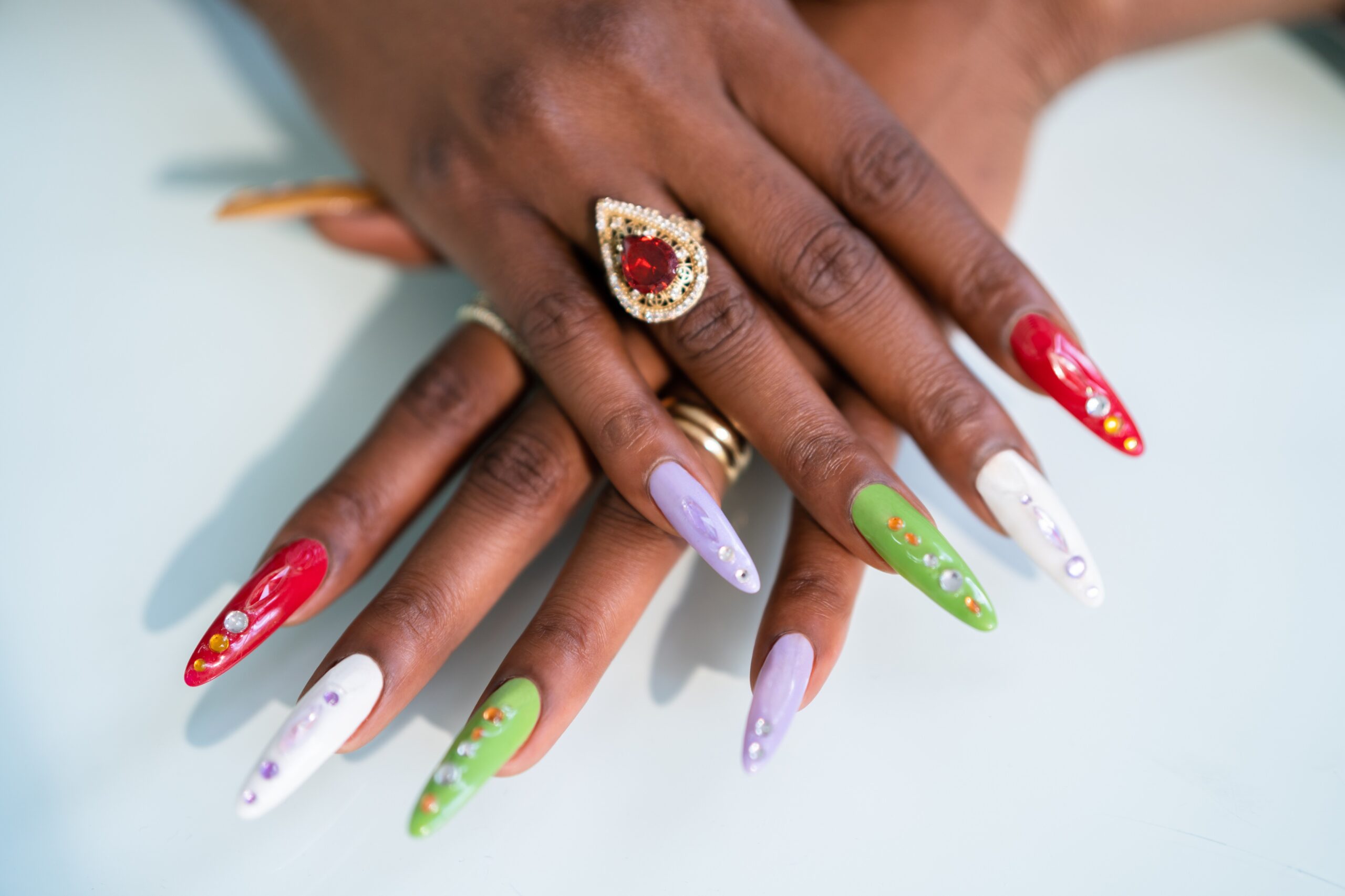 The Best Christmas-Inspired Nails
