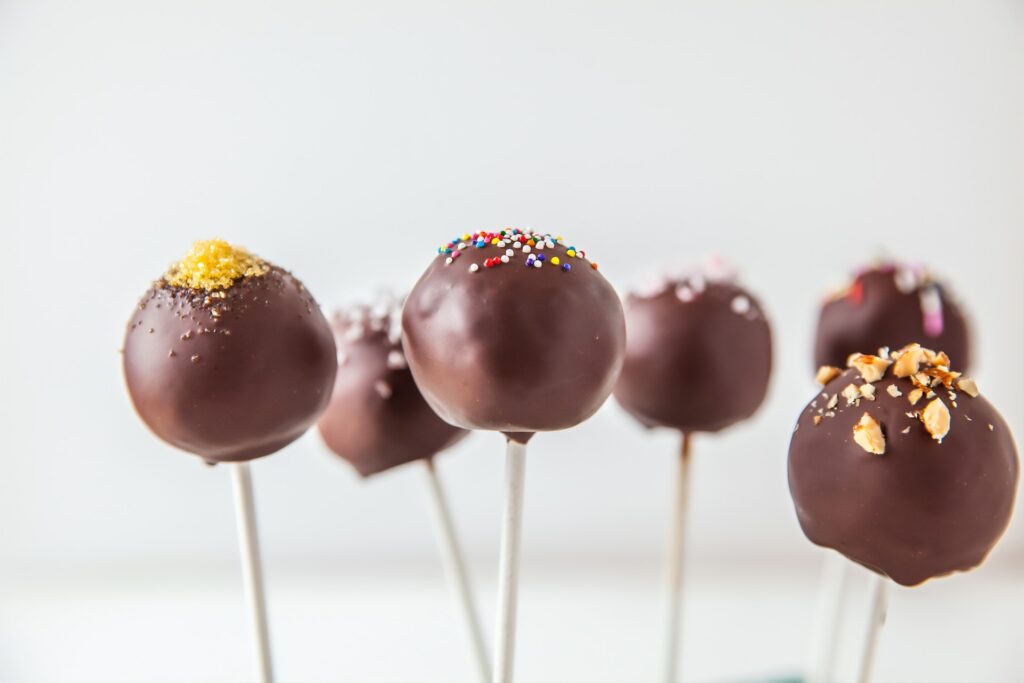 Chocolate cake pops