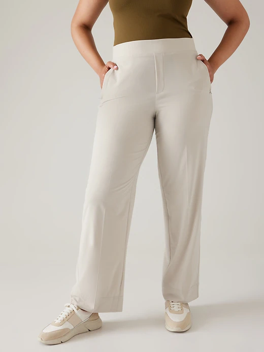 As Is LOGO by Lori Goldstein Regular Satin Cargo Pant with Rib Waistband 
