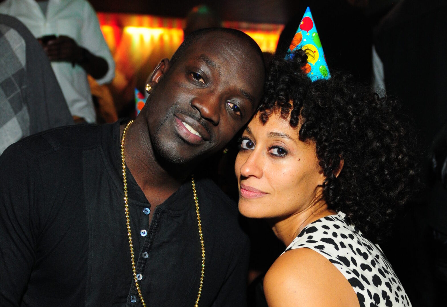 does tracee ellis ross have a husband? pictured: tracee ellis ross and bu thiam