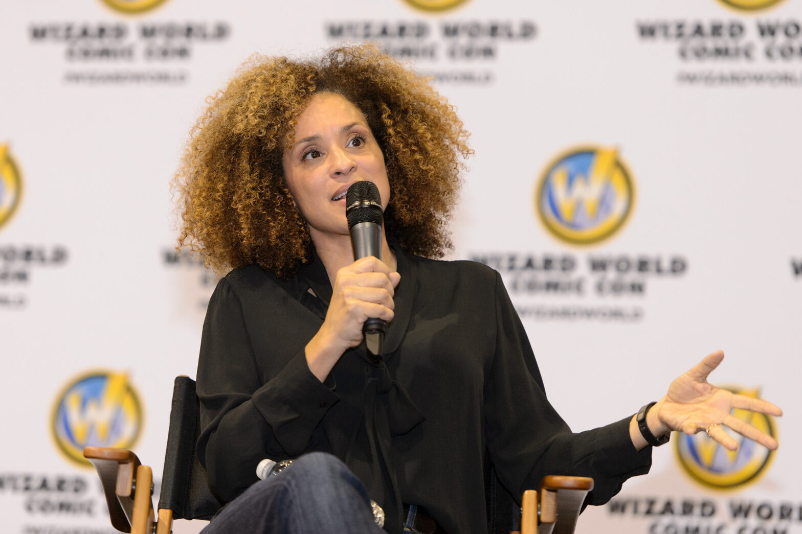 Karyn Parsons attends Wizard World Comic Con Fan Fest Chicago at Donald E. Stephens Convention Center on March 7, 2015 in Chicago, Illinois.
