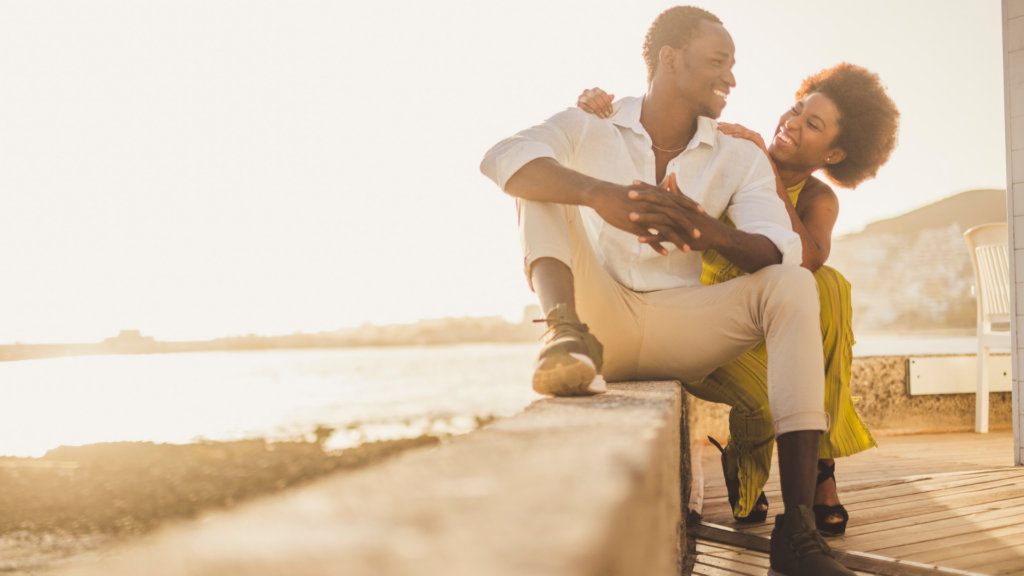 Your Love Language Happy Couple Outdoors