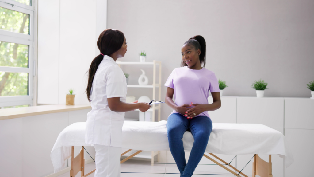 Doctor and patient Why gynecological check-ups for young Black women