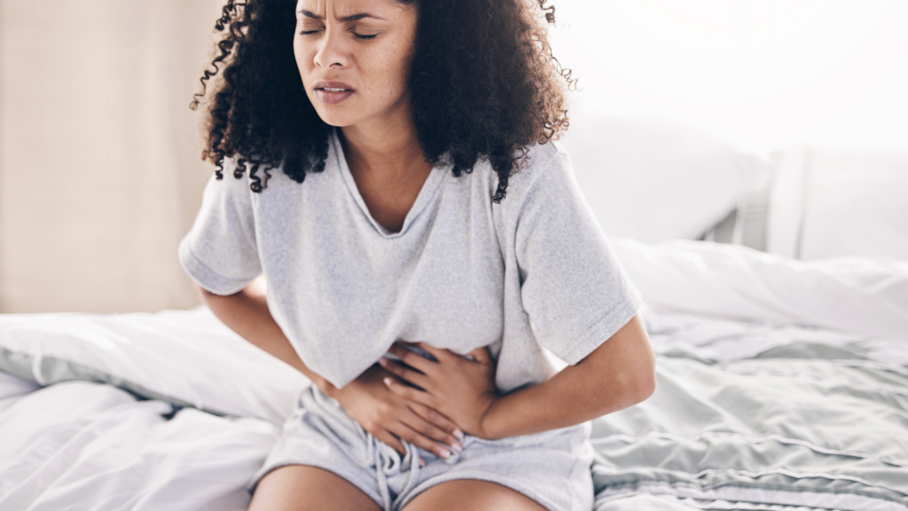 endometriosis pain in a black woman