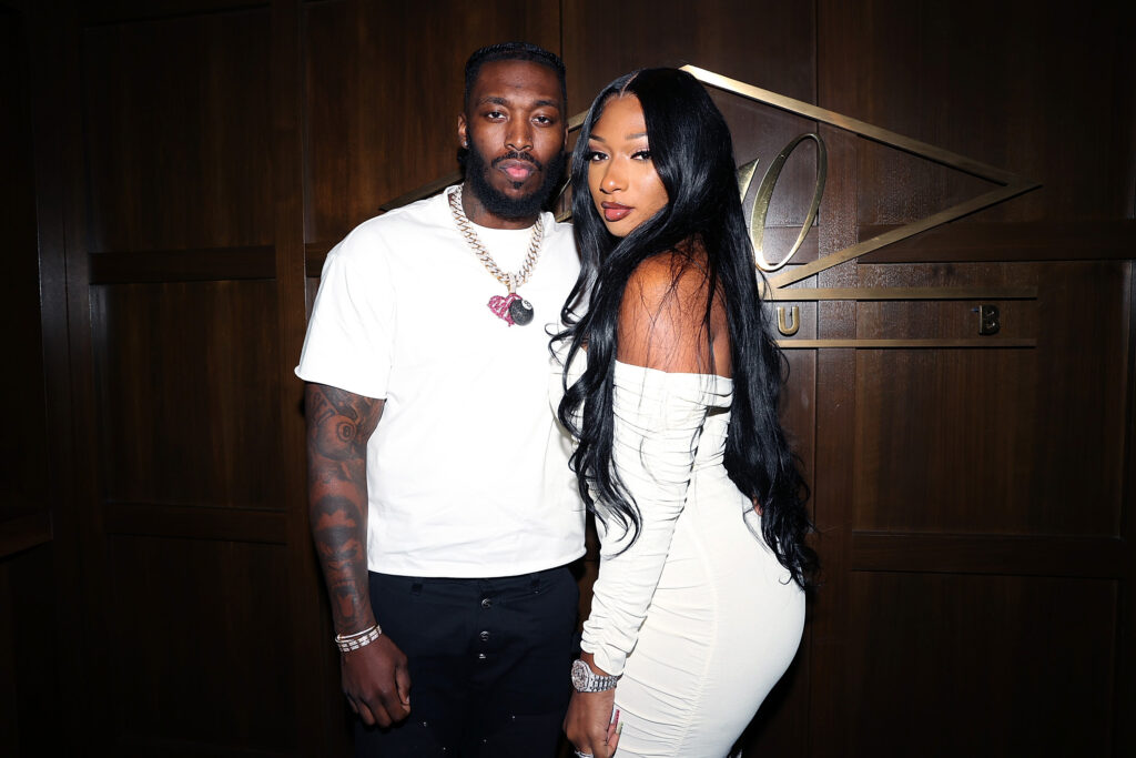 Torrey Craig Megan Thee Stallion pictured: Pardison Fontaine and Megan Thee Stallion