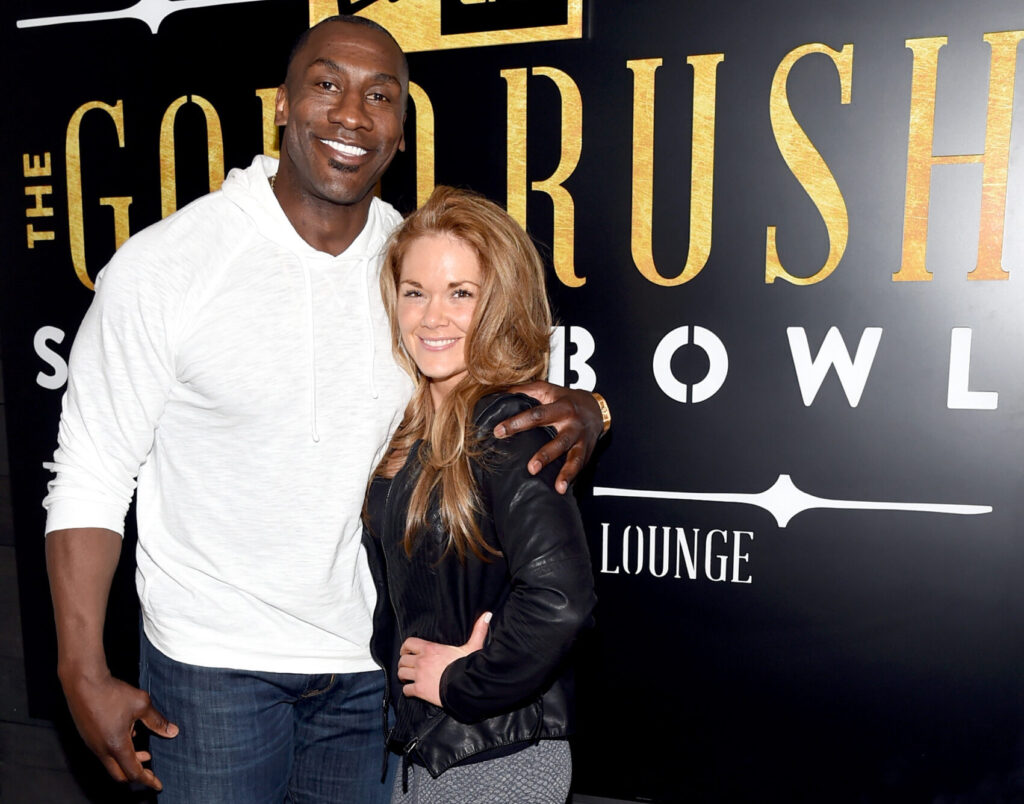 Shannon Sharpe Girlfriend pictured: Shannon Sharpe Katy Kellner