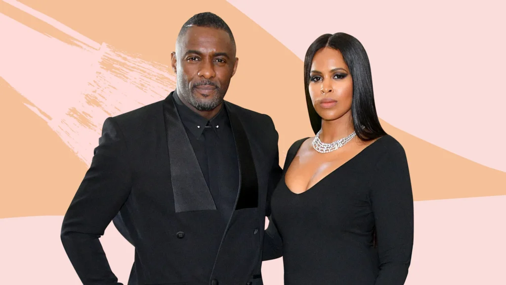 Idris Elba and his wife Sabrina Dhowre Attending an event