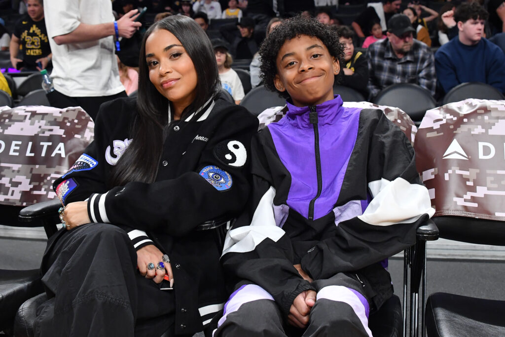 Who Is Lauren London Dating? pictured: Lauren London and son Kameron