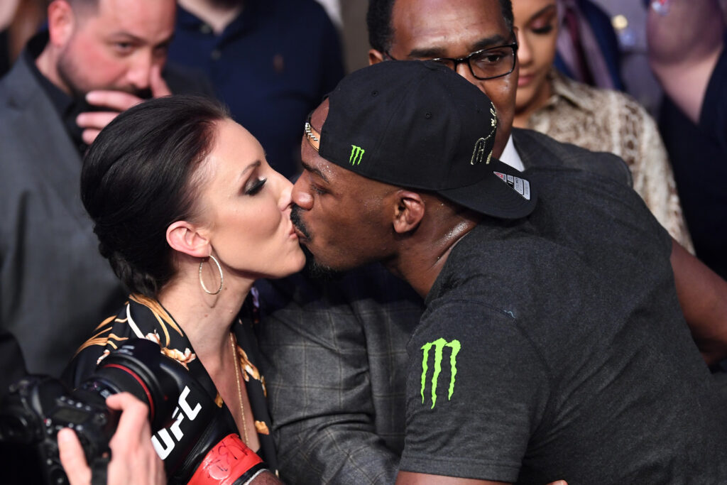 Jon Jones Girlfriend pictured: Jon Jones and Jessie Moses