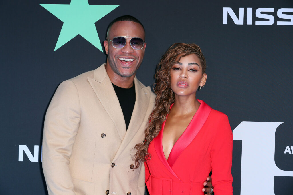 Meagan Good Engaged pictured: DeVon Franklin and Meagan Good