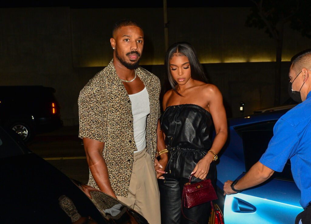 Venus in Capricorn pictured: Michael B. Jordan and Lori Harvey