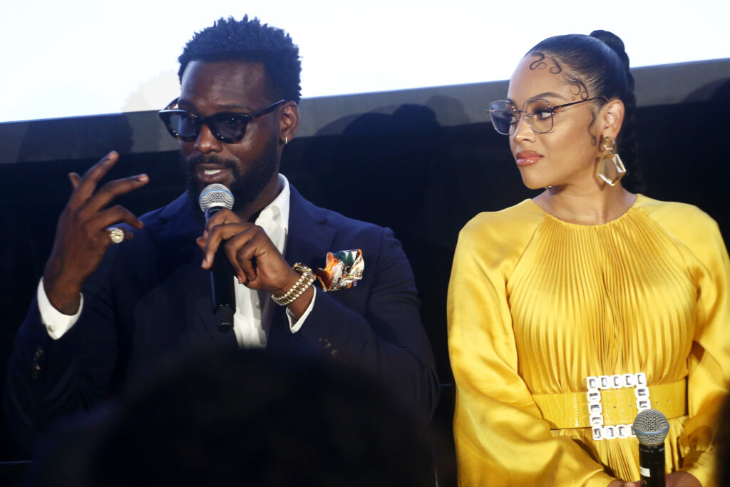 Kofi Siriboe Girlfriend pictured: Kofi Siriboe and Bianca Lawson