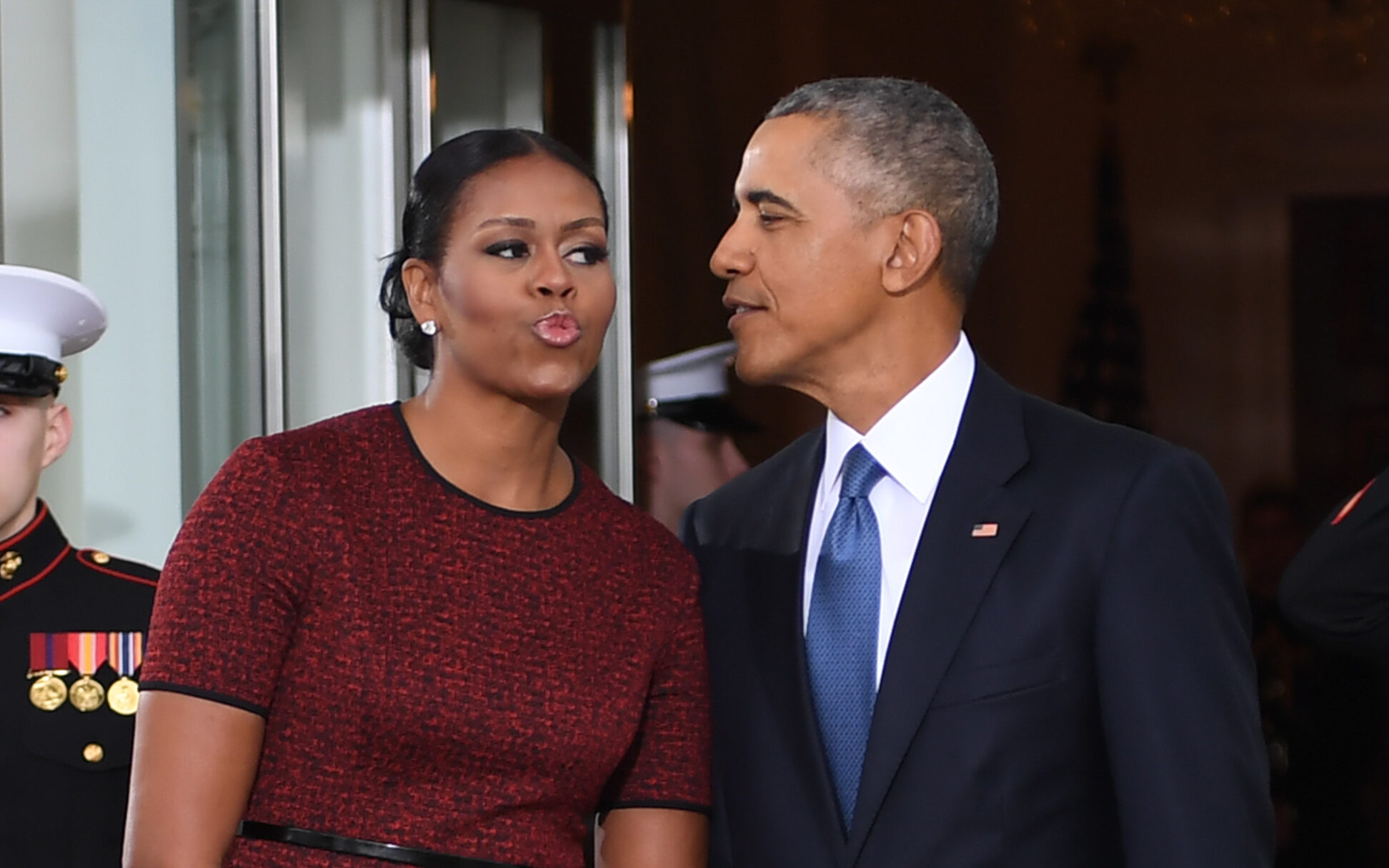 former POTUS and FLOTUS Barack and Michelle Obama