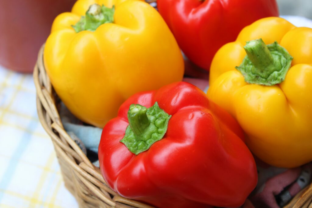 Lunch Ideas For 1-Year-Old pictured: Bell Peppers